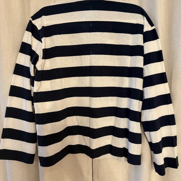 Everlane The Mariner Rugby Top – Navy/White Stripes – NWT – Size S - Picture 7 of 8